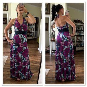 Matilda Jane Purple Floral Maxi Dress